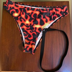 Fire Bikini Bottom - M